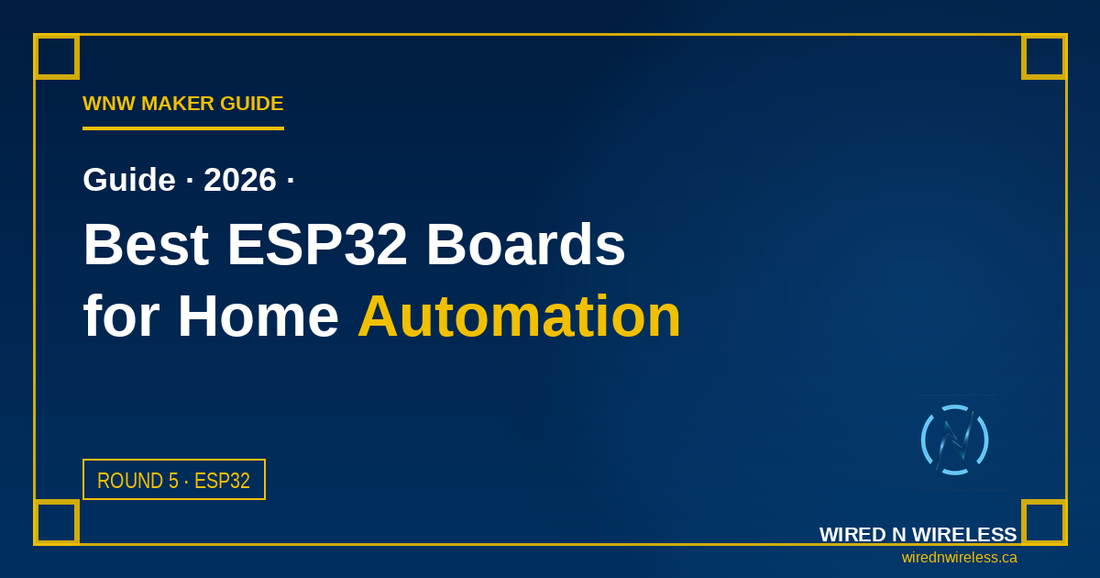 Best ESP32 Boards for DIY Home Automation in Canada (2026)