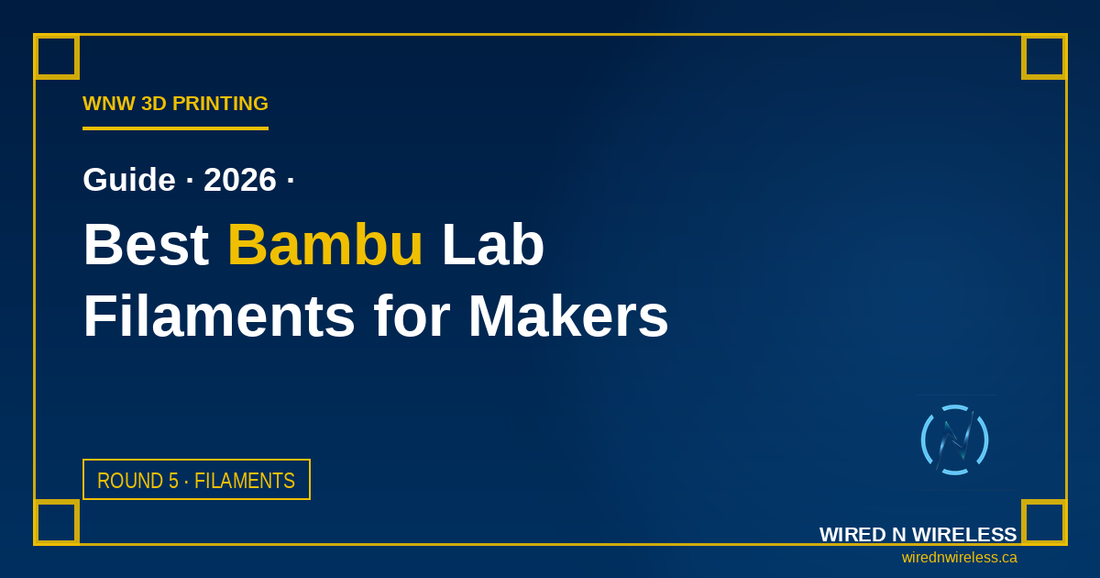 Best Filaments for Bambu Lab Printers (PLA, PETG, Specialty) 2026