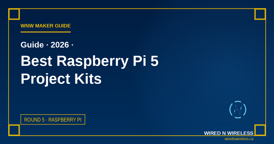 Best Raspberry Pi 5 Project Kits and Accessories for Makers (2026)