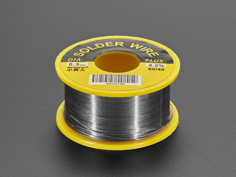 Mini Solder Spool — 60/40 Leaded, 0.031" × 100g