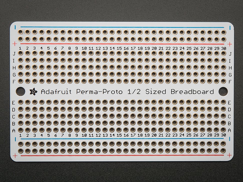 Perma-Proto Half-Sized Breadboard PCB