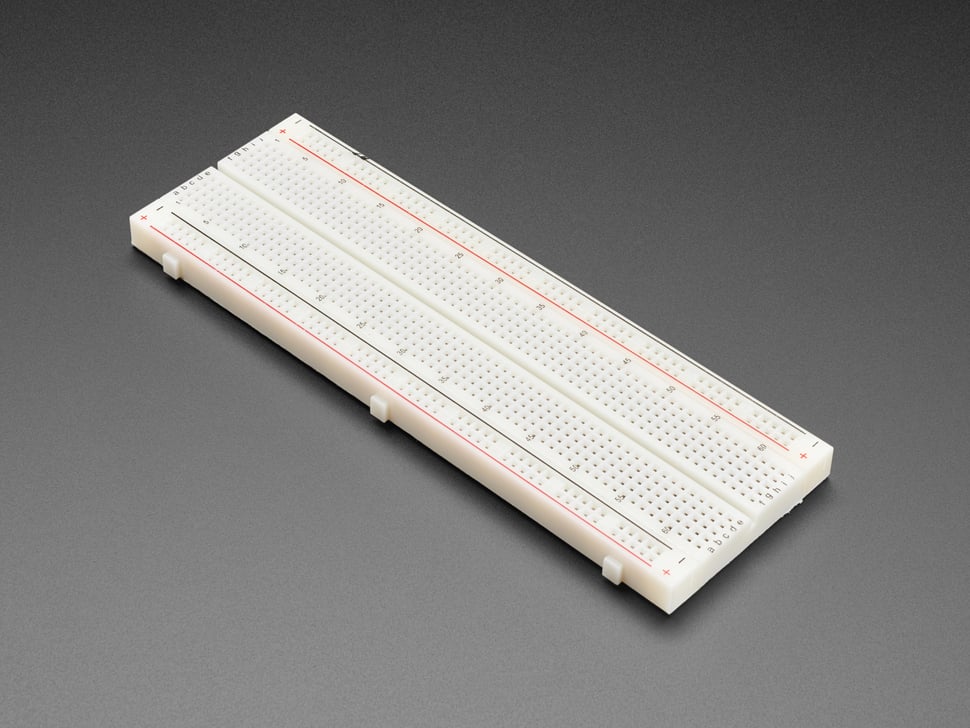 Full-Size Solderless Breadboard — 830 Tie-Points
