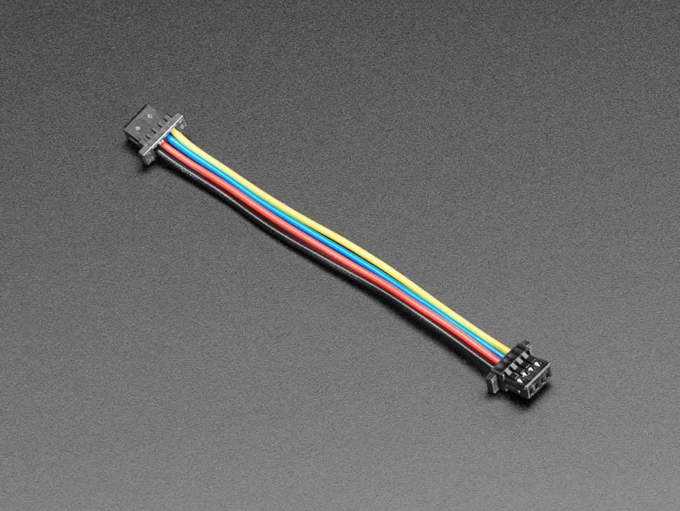 STEMMA QT / JST SH 4-Pin Cable 100mm — 4 Pack