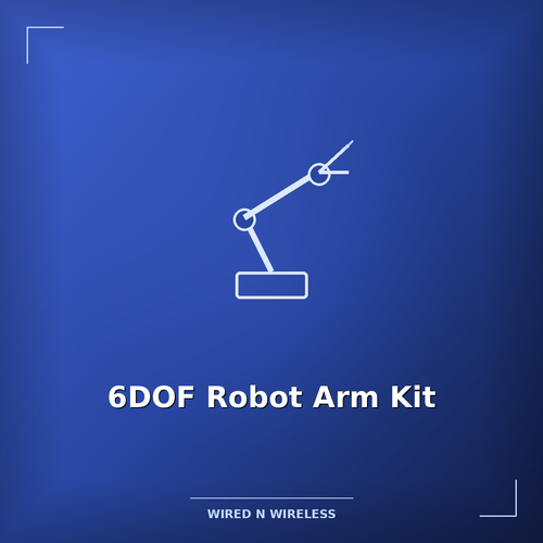 6DOF Robot Arm Kit