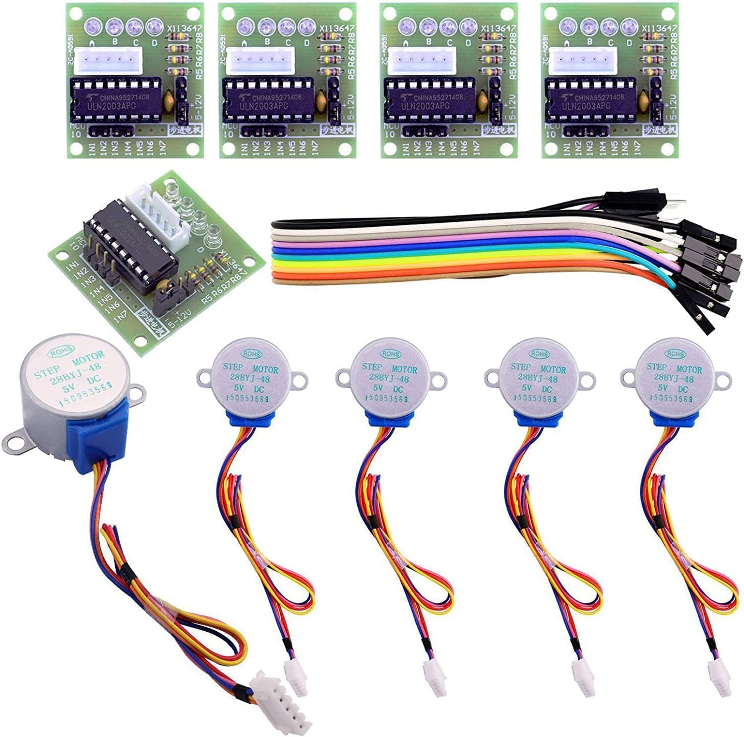 28BYJ-48 5 V Stepper Motor + ULN2003 Driver