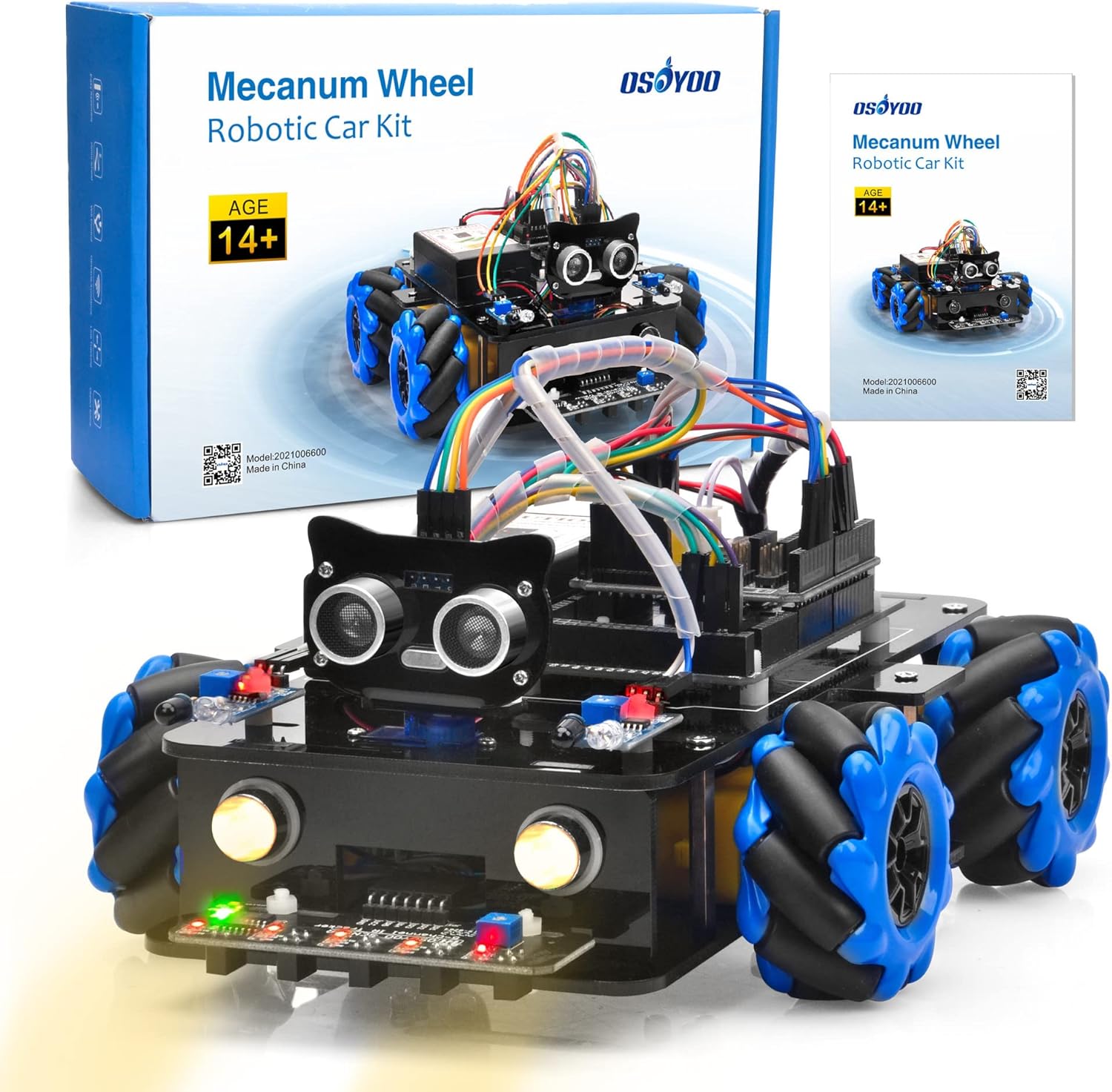 OSOYOO Robot Car V3 (Mecanum) for Arduino UNO