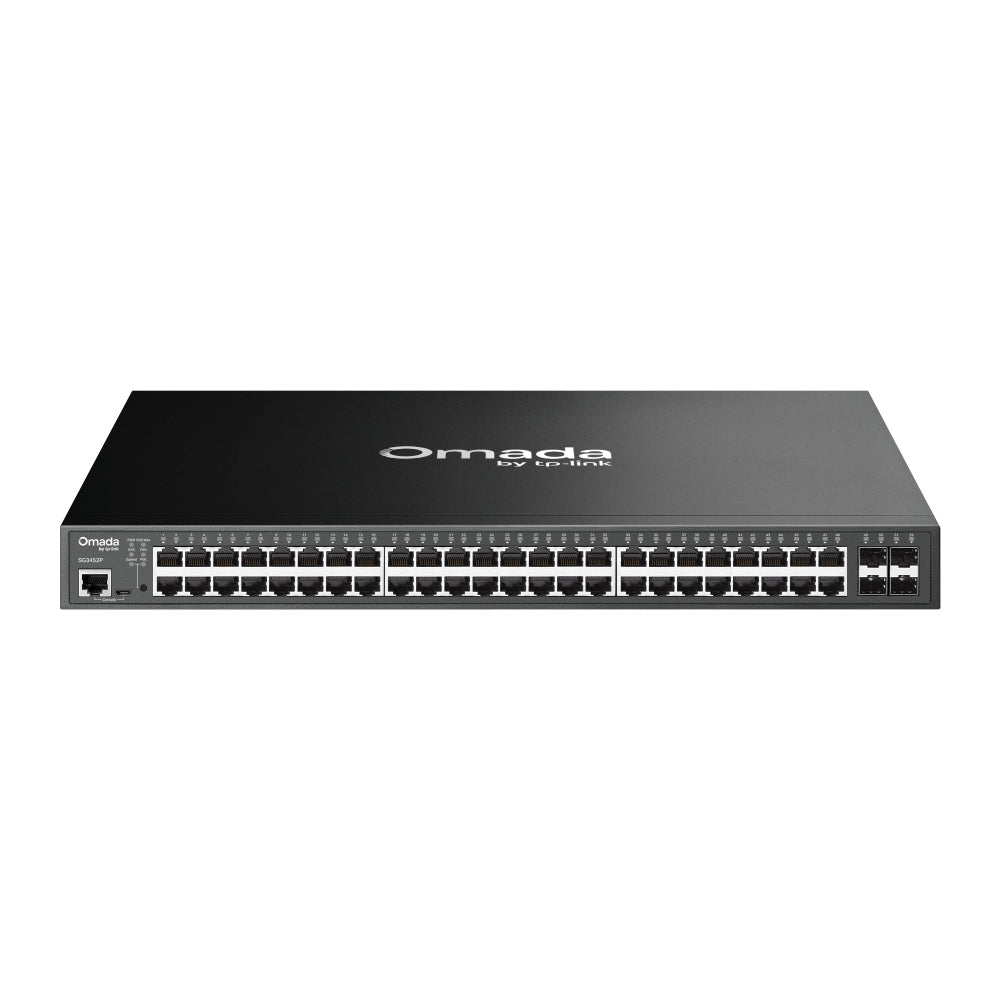 Omada 52-Port Gigabit L2+ Managed Switch with 48-Port PoE+