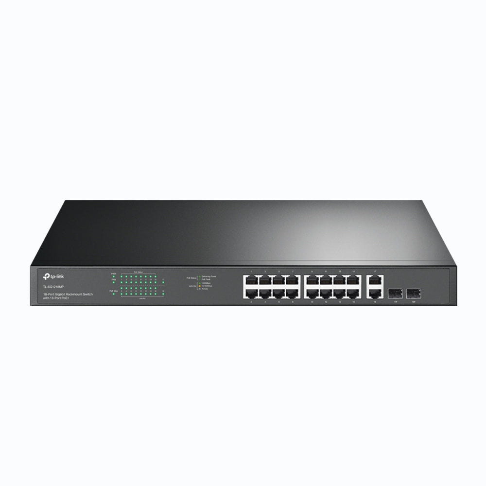16-Port PoE+ Network Switch