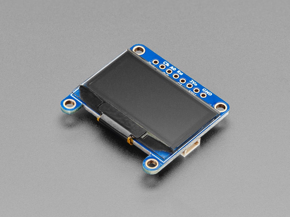 Adafruit 1.3" 128×64 OLED (SH1106, I²C/SPI)