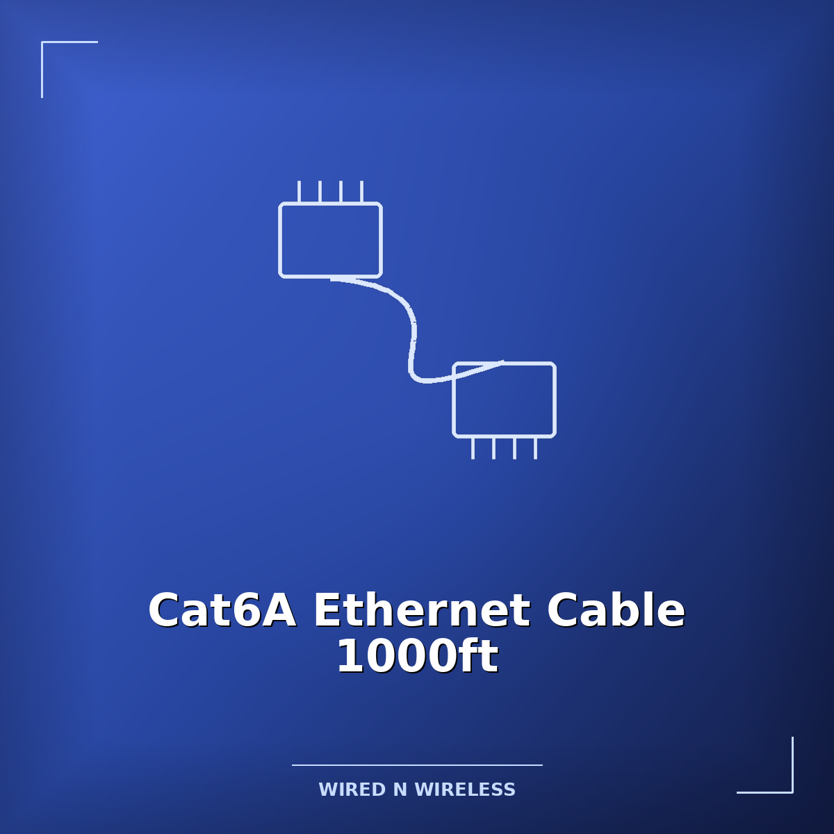 Cat6A Ethernet Cable 1000ft