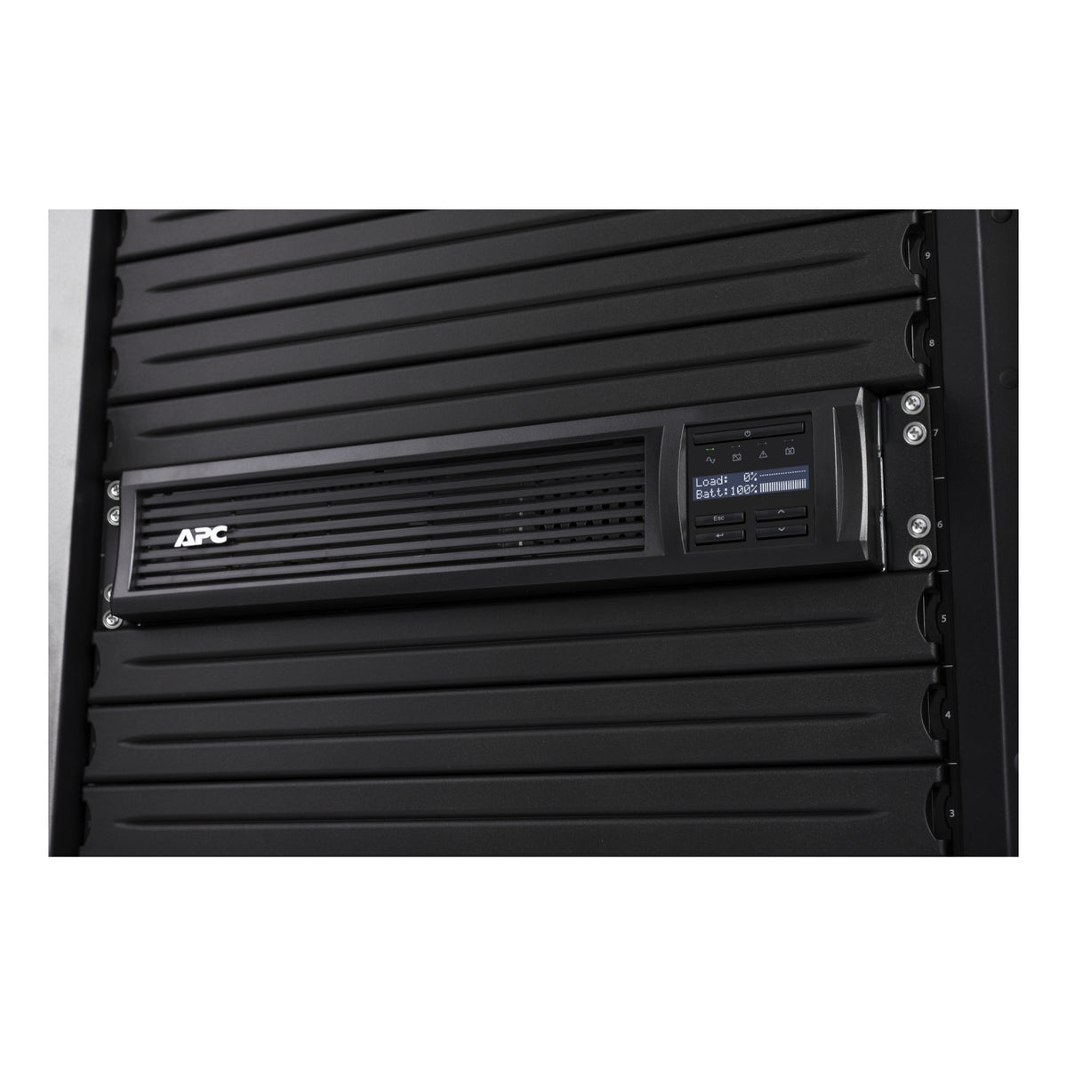 APC Smart-UPS, Line Interactive, 2200VA, Rackmount 2U, 120V, 6x NEMA 5-15R+2x NEMA 5-20R outlets, SmartConnect Port+SmartSlot, AVR, LCD