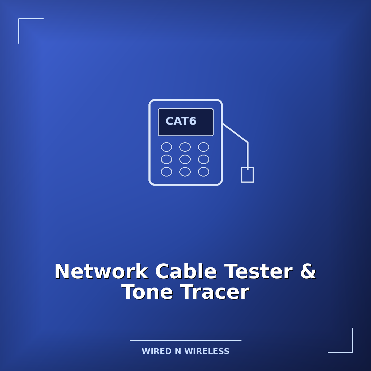 Network Cable Tester & Tone Tracer